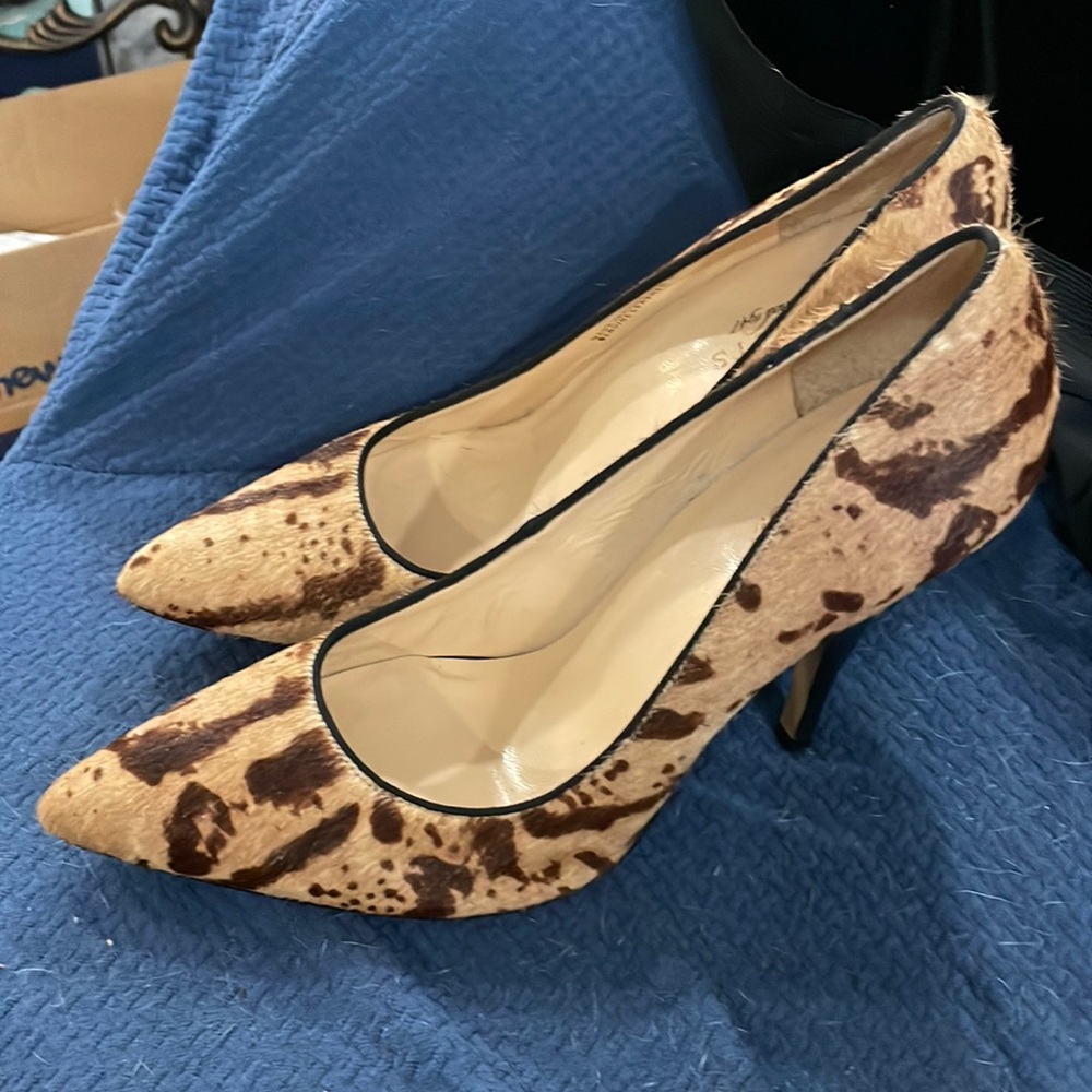 Talbots Animal Print High Heel Shoe